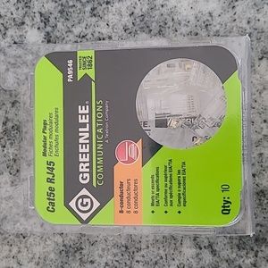 NEW - 8 Conductor Modular Plugs - 10 Pieces